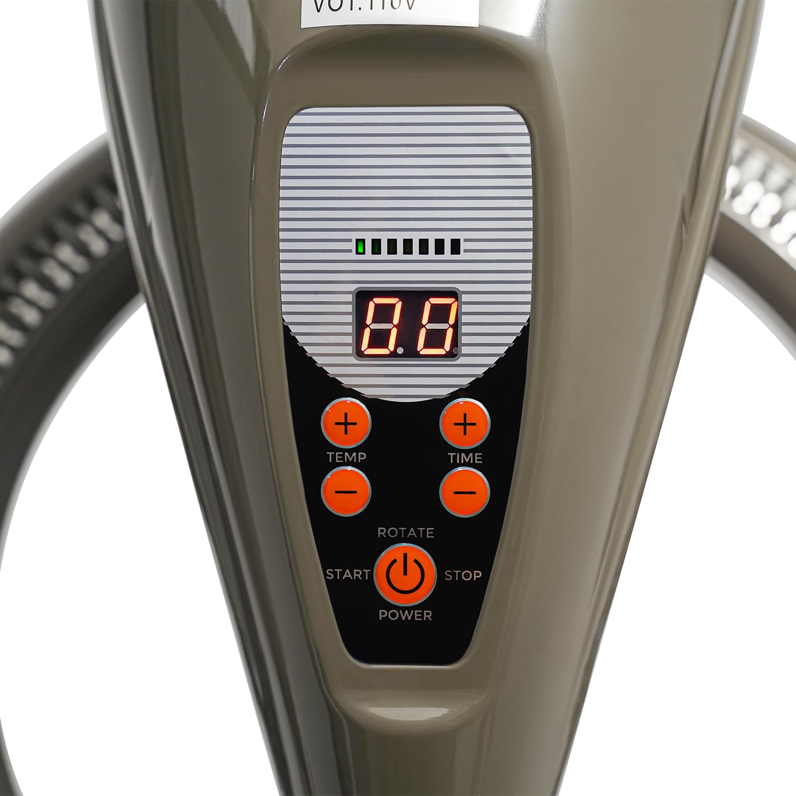 Chauffage De Coiffure Avec Support 950W, Appareil De Coloration Pour Salon De Coiffure, Rotation à 360°, Processeur De Couleur, Coiffage Permanent, Pour Salon Spa, Soins Capillaires à Domicile (Gris)