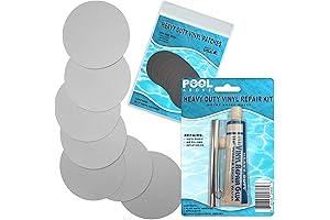 Best Heavy Duty Vinyl Repair Patch Kit for Above-Ground Pool Liner Repair and Maintenance