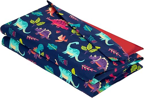 Vista 87 de Wildkin Funda de algodón para siesta para niños, suave, solapa cosida, duradera y se adapta a alfombrillas de vinilo de 1.5 pulgadas, transporte
