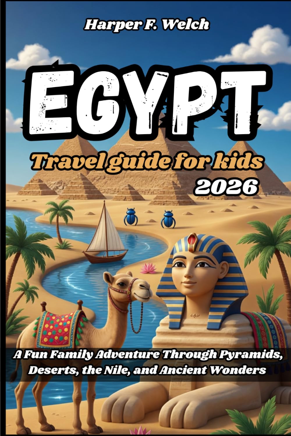 Egypt travel guide for kids 2026: A Fun Family Adventure Through Pyramids, Deserts, the Nile, and Ancient Wonders
