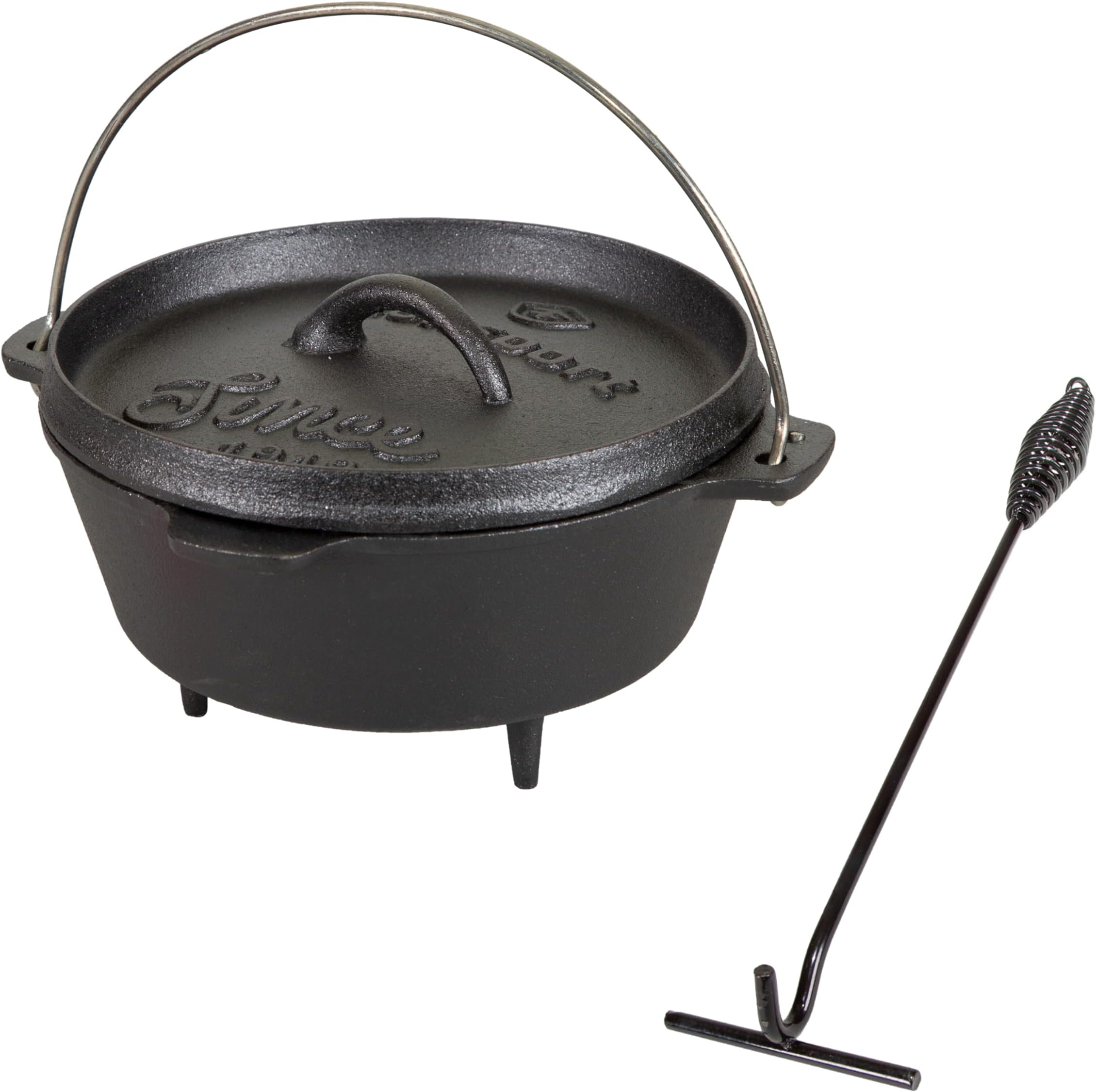 Pre-Seasoned Cast Iron Dutch Oven