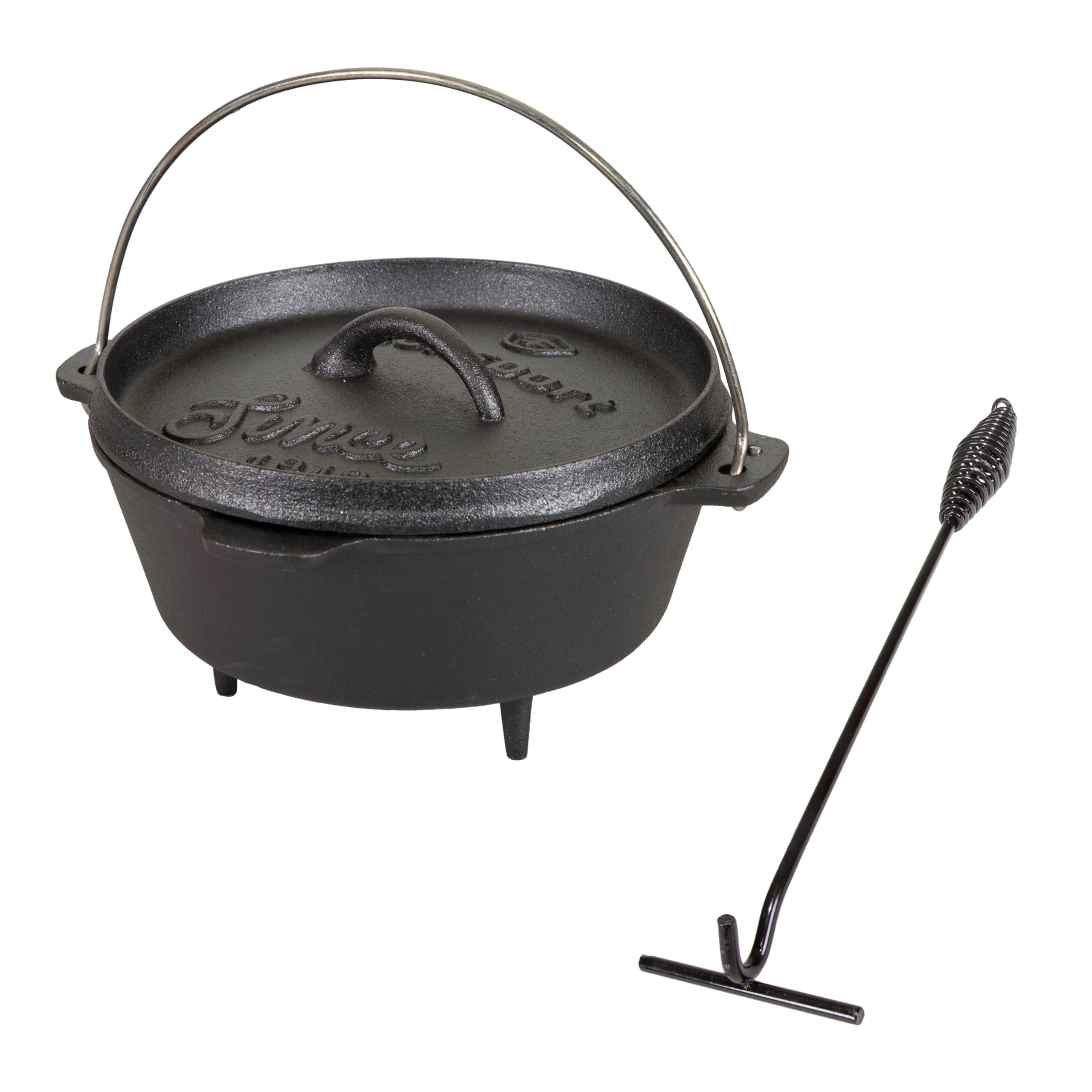 Stansport Pre-Seasoned Cast Iron Dutch Oven