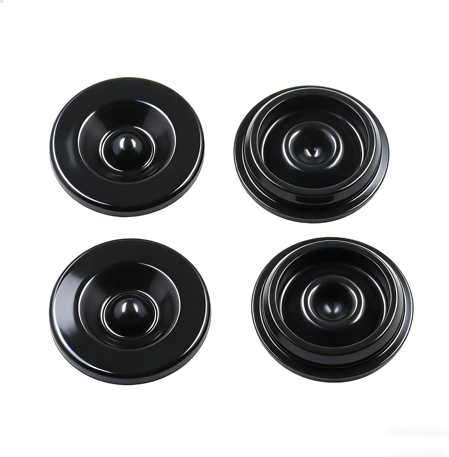 4 Pack Rubber Grease Plug for EZ Lube Trailer Axle Hub, Trailer Dust Cap Compatible with Dexter 85-1 085-001-00, Tiedown 88174, AL-KO 085-016-0