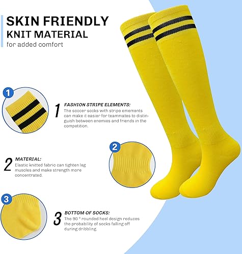 Miniatura 5 de brooman Espinilleras deportivas de fútbol para niños, niñas y adolescentes