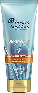 Head & Shoulders Anti-dandruff Conditioner, DermaXPRO | Strengthens Hair Fibres | Vitamin E, Niacinamide & Active Aloe | Revitalises Scalp | For Dry Scalp and Thinning Hair | 200ml