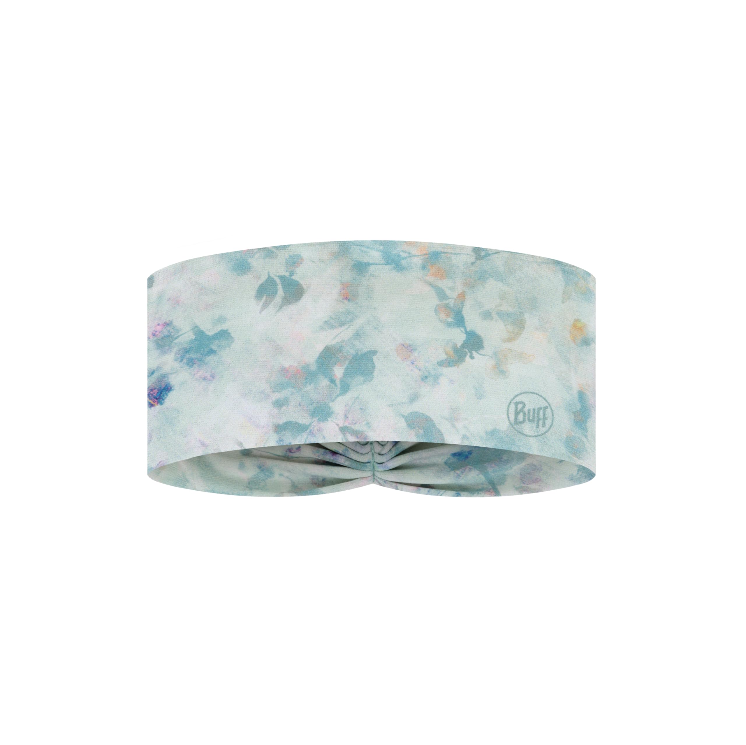 BUFF®| Headband CoolNet UV® Ellipse Comfortable, UPF 50 Protection, Sports, Elastic, Recycled Material, Temperature-Regulating, One Size Blue and White
