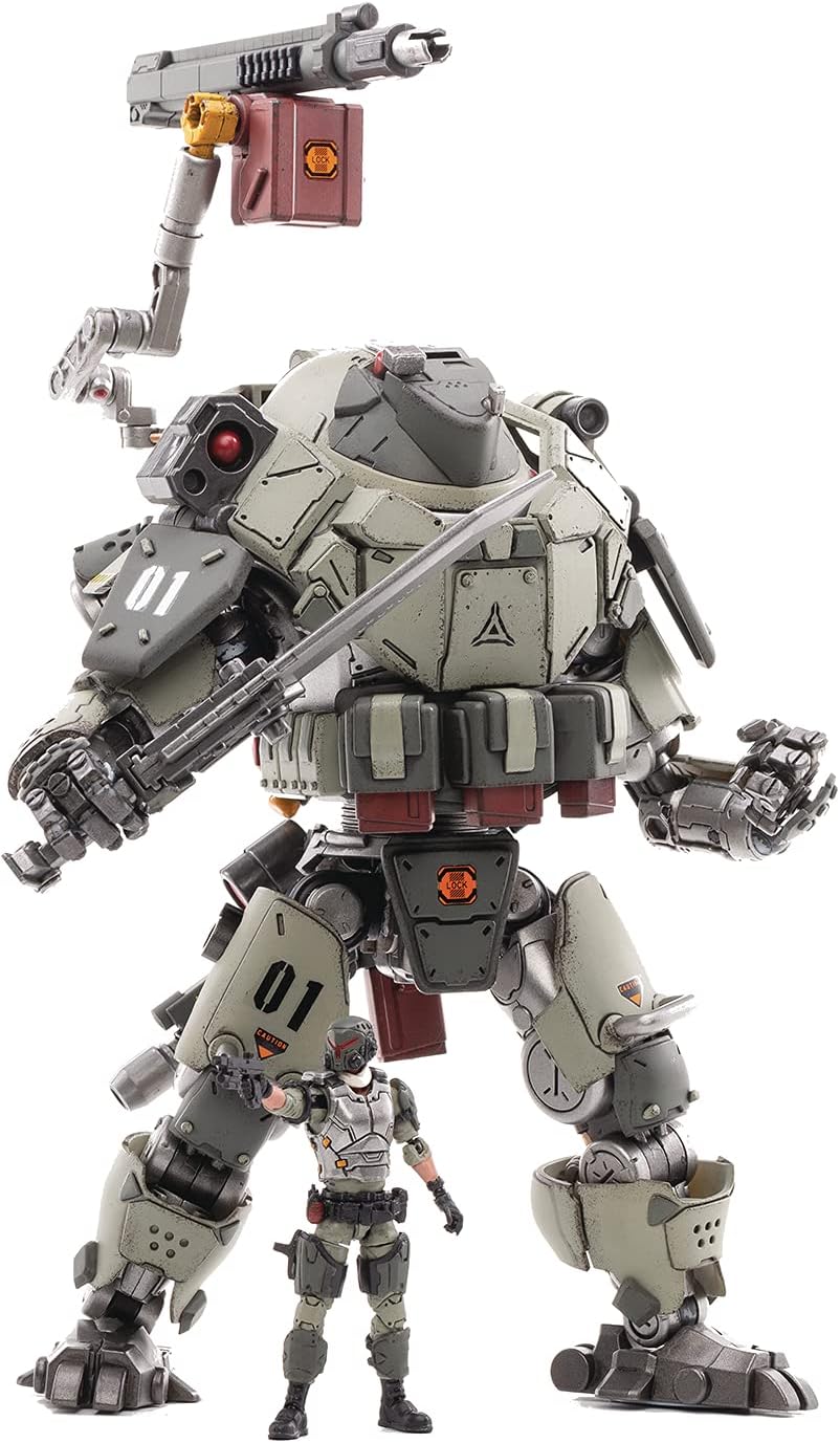 JOYTOY 1/25 TIEHAI Mecha Action Figures Armor Anime Figure Collection Modern Military Model Dark Source Toys (TH01)