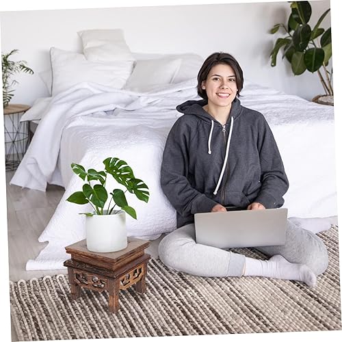 Miniatura 3 de Happyyami Macetas base para exteriores, macetas para plantas de interior, soporte de flores en maceta de interior, soporte para plantas de interior,