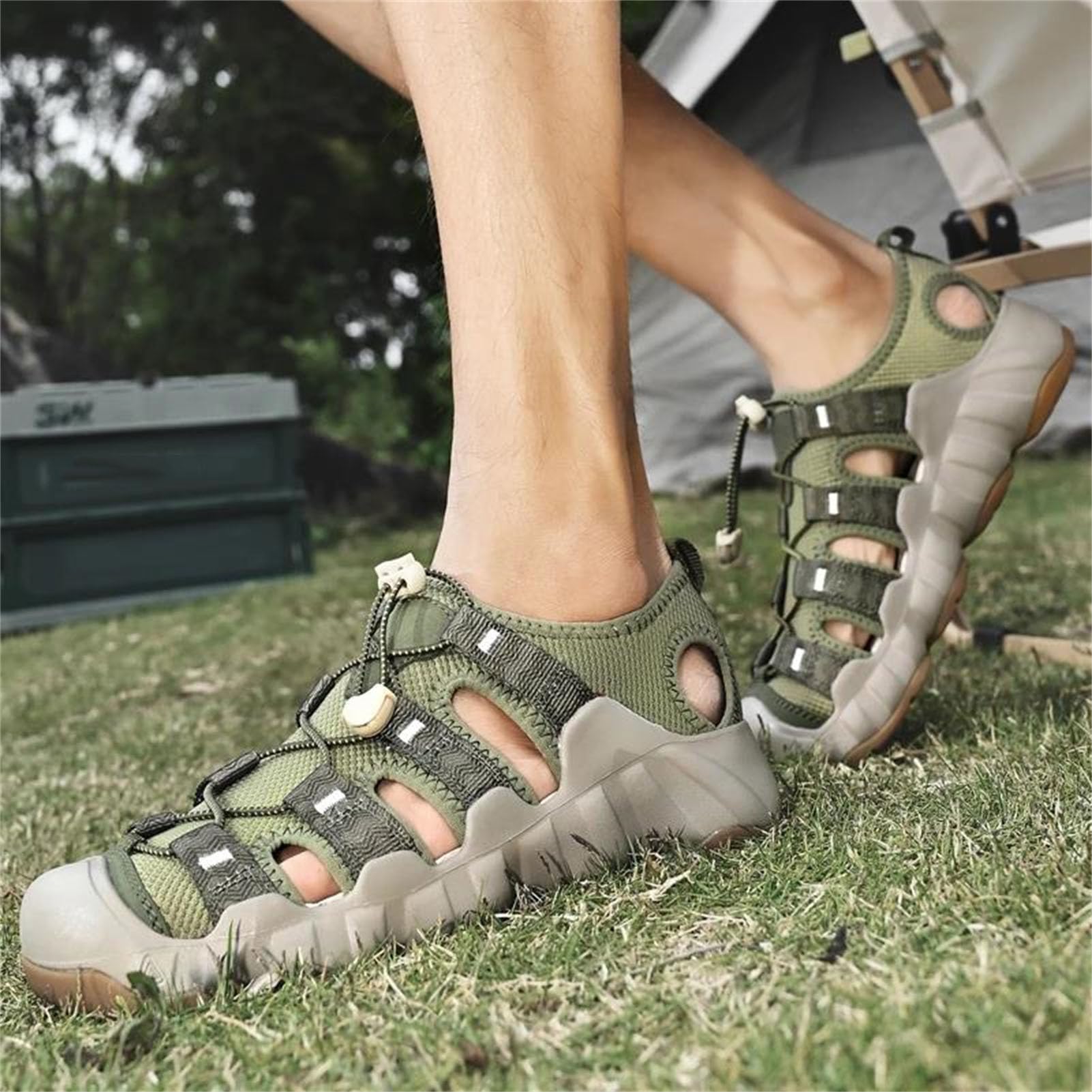 Unisex Quick-Dry Sandals - Anti-Slip Water Shoes for Beach and Seaside