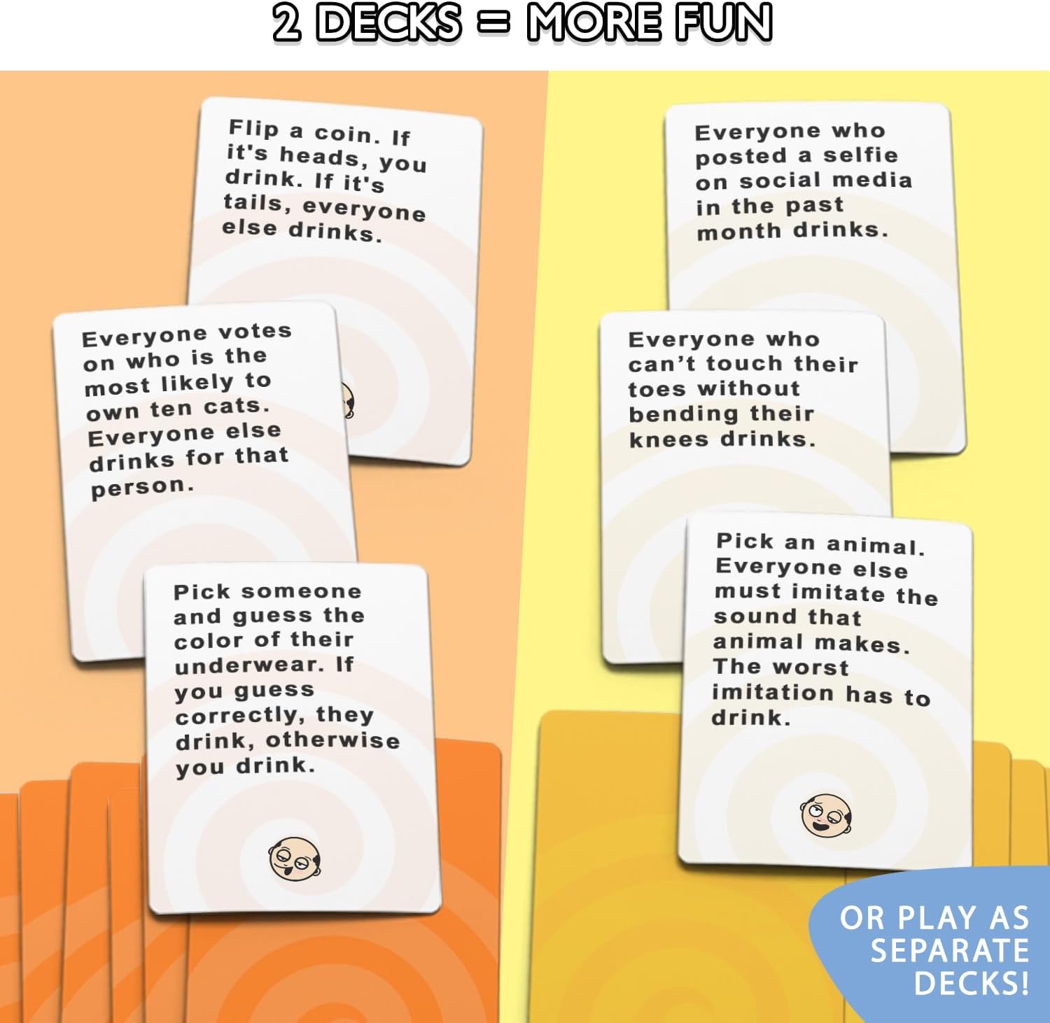 These Cards Will Get You Drunk [Complete Bundle - Fun Adult Drinking Game for Parties