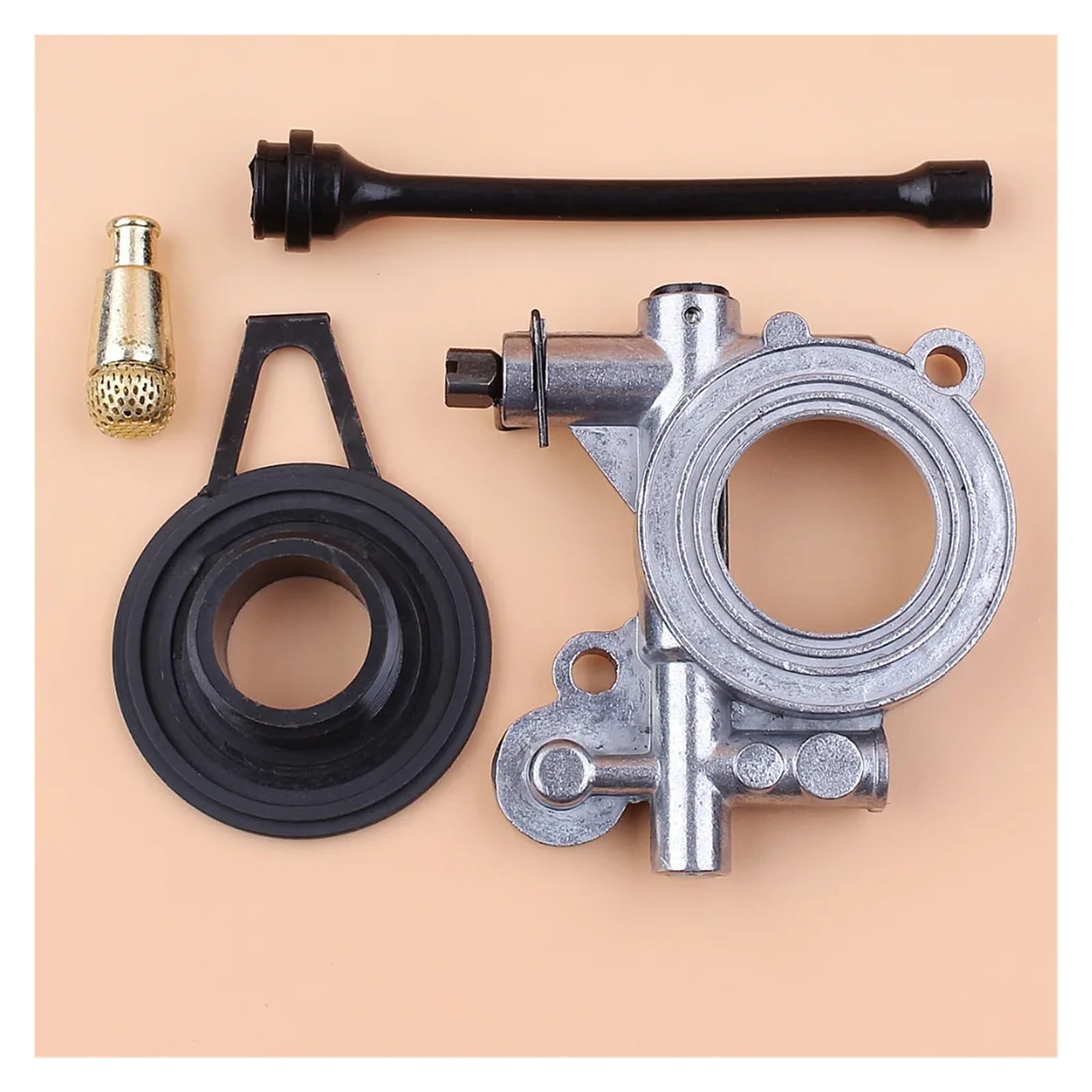 Kit filtre à huile et engrenage vis de précision pour tronçonneuse 372XP 365 371