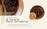 Vista 6 de Pocheon - Extracto de raíces de ginseng rojo panax coreano de 10.58 oz (0.11 oz x 100 p), té dorado 6 años, 15% extracto de panax, apoyo