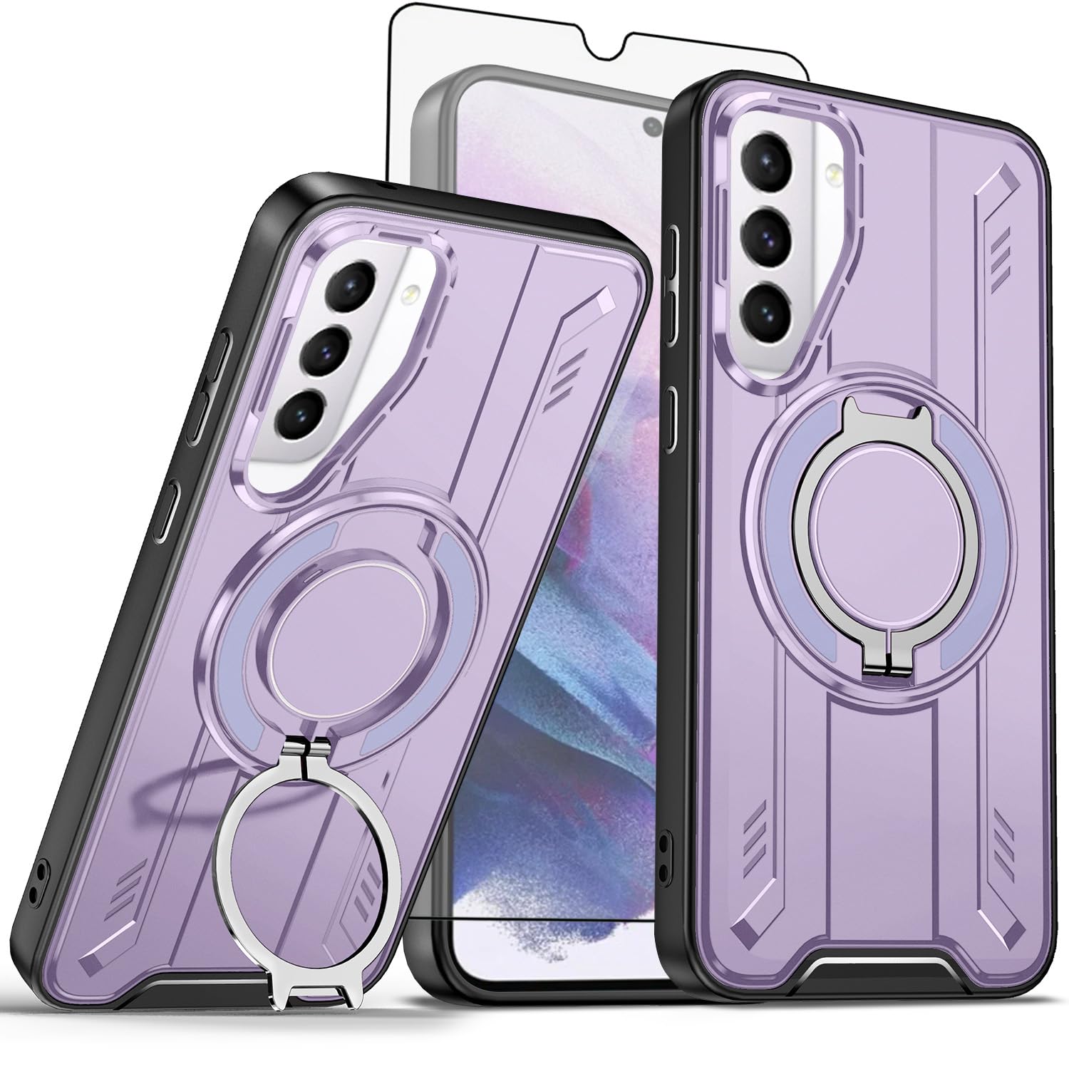 Coque Samsung S21 LS violet coque de protection fine et mate - 8