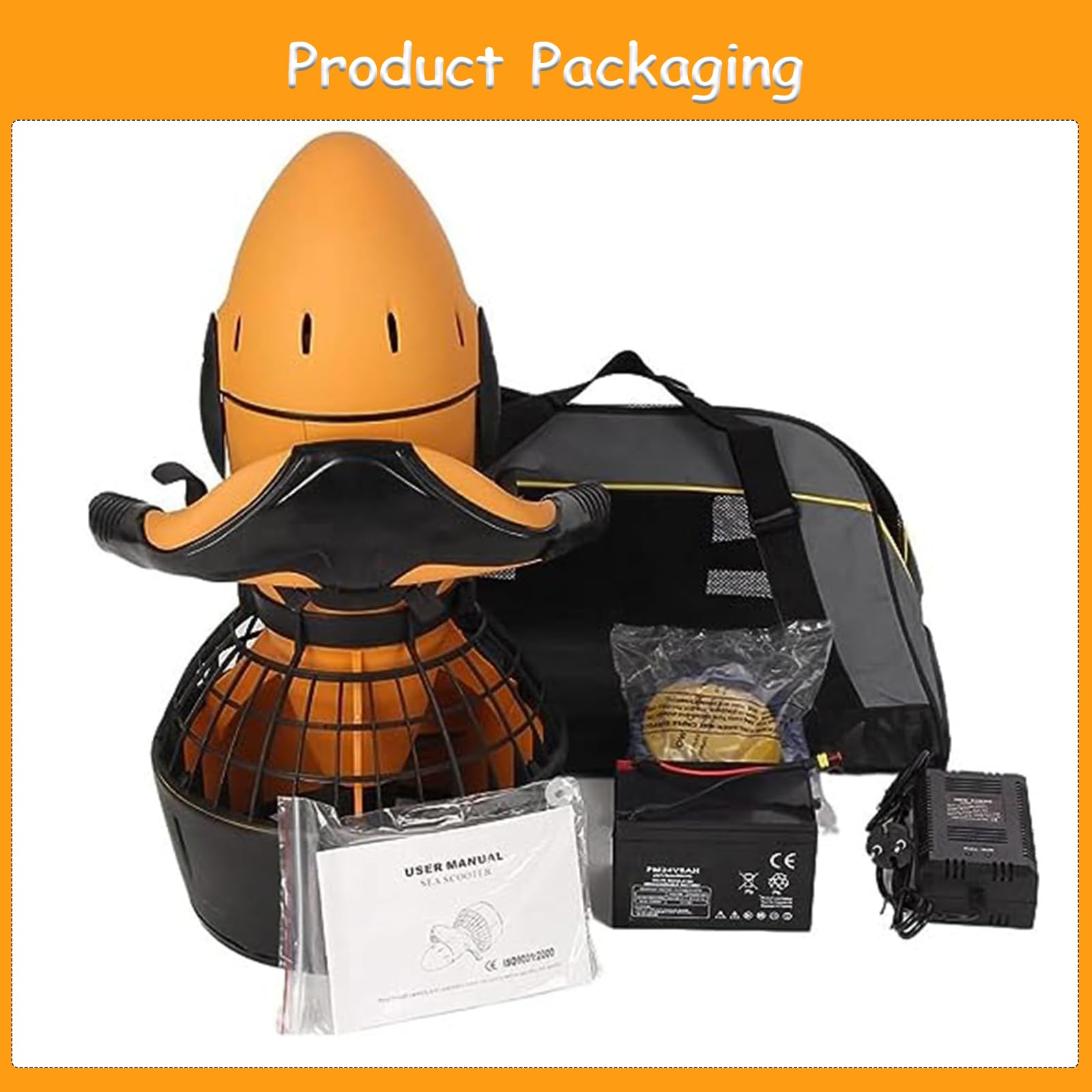 Scooter Subacqueo Lakenbroade 500W - Per Immersioni E Snorkeling, Velocità Regolabile - Foto 5