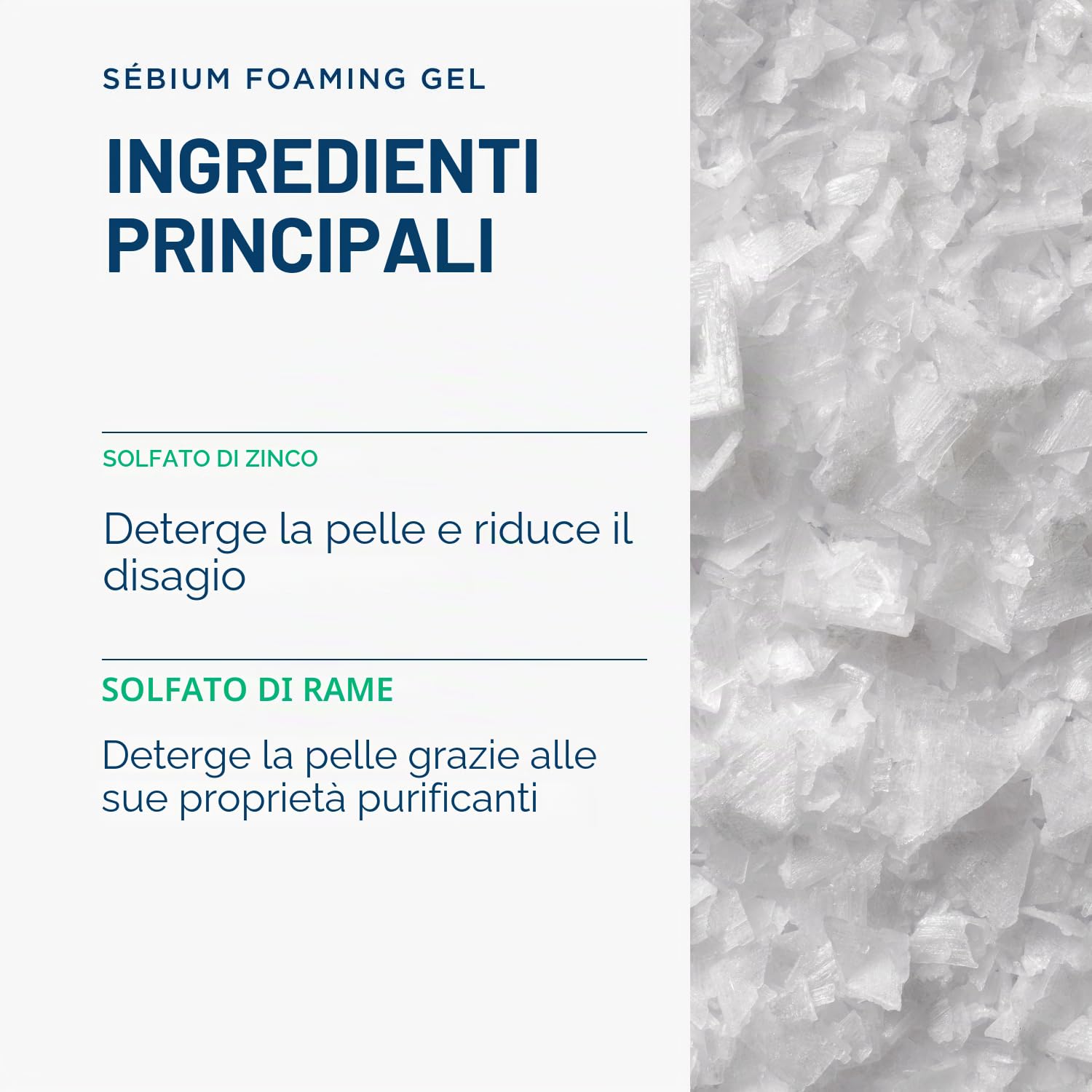 BIODERMA Sebium Gel schiumogeno – Detergente purificante delicato – Rimuove sebo in eccesso e impurità – Pelle mista a grassa – prescritta dai dermatologi – Flacone pompa 400 ml