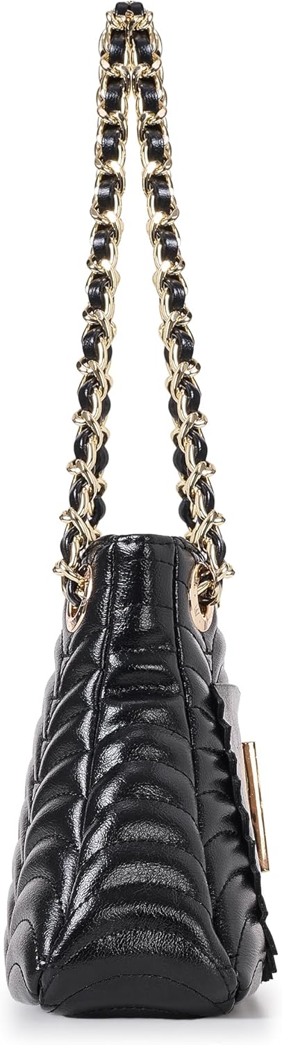 MADISON Vegan Leather Shoulder Clutch Crossbody Designer Bag for Ladies Large Evening Casual Party Work Women Handbag - Image 5