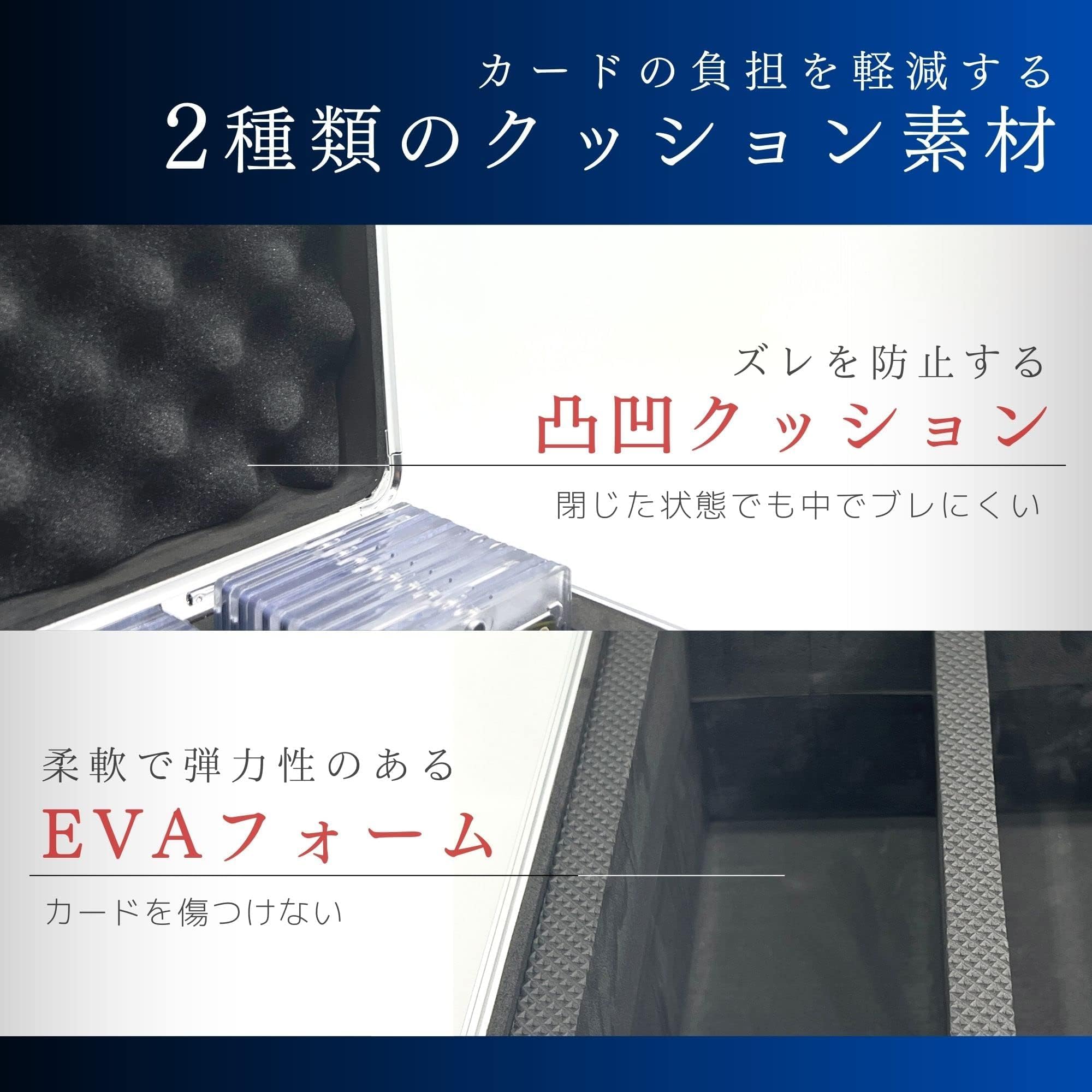 Amazon.co.jp: PSA BGS 鑑定済みトレカ用 アタッシュケース ストレージ