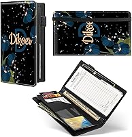 Vista 22 de Diseña Tus Propios Libros de Servicio con Nombre e Iniciales para Camareras, Dikoer Libro de Servicio de Camarero Personalizado con Nombre