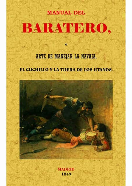 Portada de Manual del Baratero