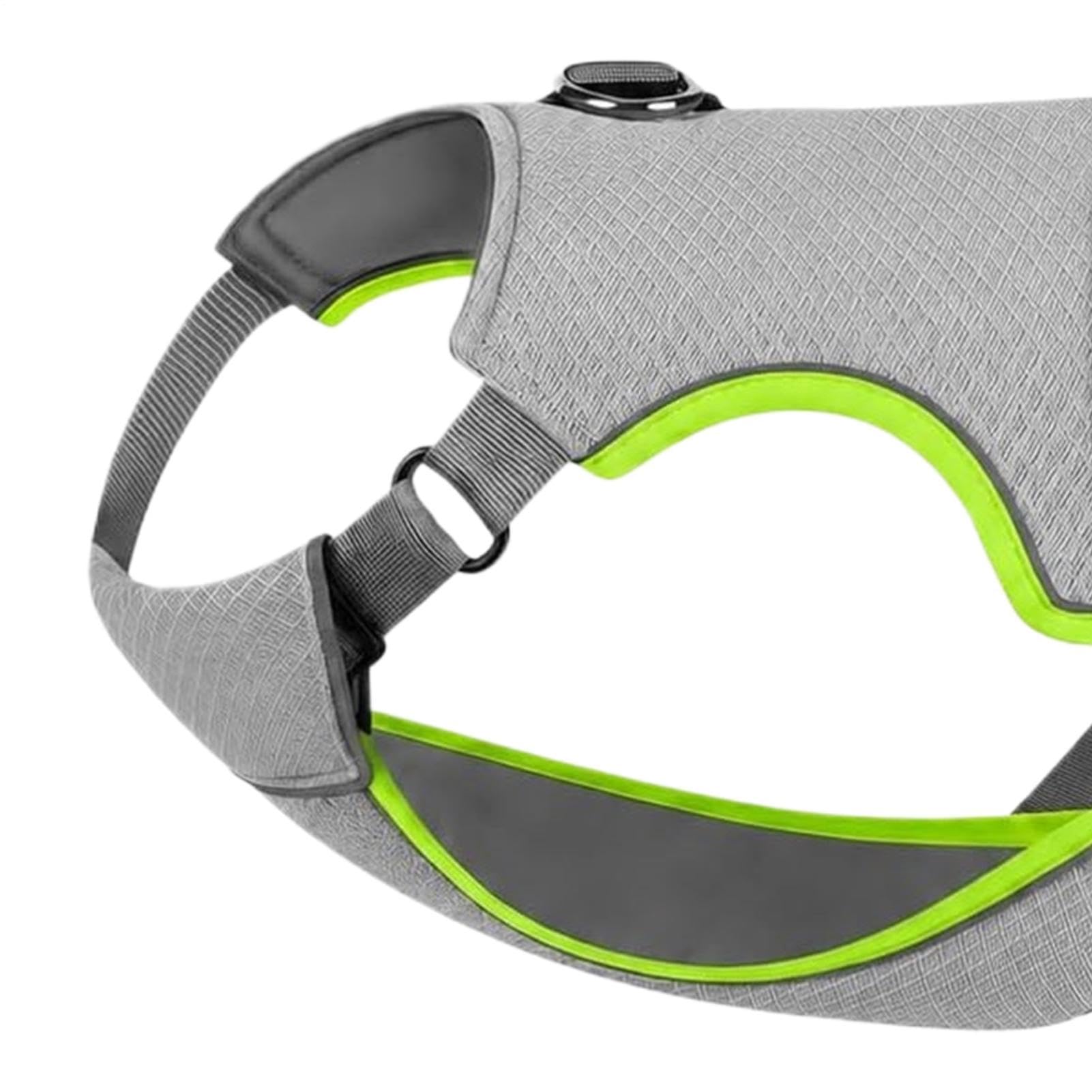 Gilet Rafraîchissant pour Chien Réglable Réfléchissant Respirant