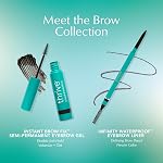 Thrive Causemetics Gel de sourcils semi-permanents, gel de soubassement teinté imperméable avec vitamine B5, Smudge-Proof, Long Lasting Définition, Vegan & Sans cruauté, Serena (Brun profond)