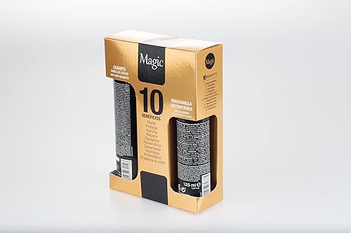 Miniatura 5 de Tahe Magic Pack - Champú para cabello seco 10.1 fl oz y mascarilla instantánea 4.2 fl oz - Para el cuidado del cabello seco