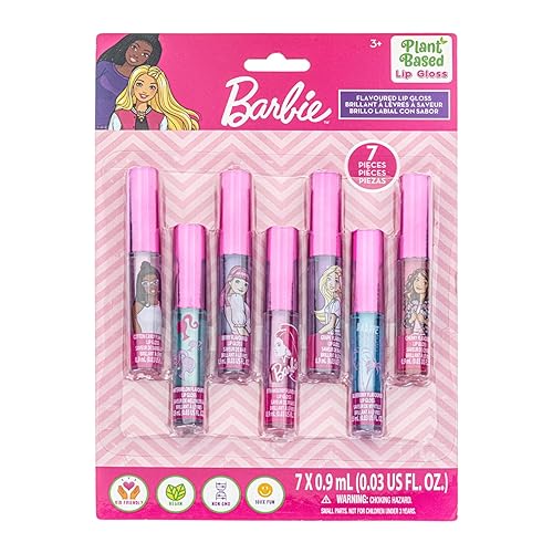 Disney Princess - Townley Girl - 3 piezas de brillo labial enrollable a base de plantas para niños y niñas a partir de 3 años perfecta para fiestas
