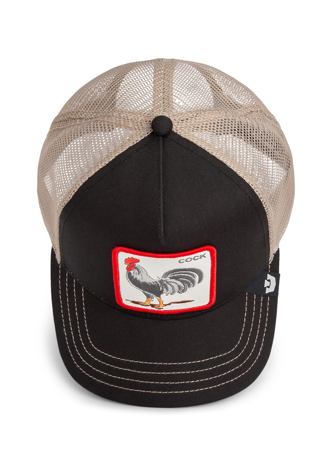 Goorin Bros. Gorra con diseño de gallo Void en negro, talla única