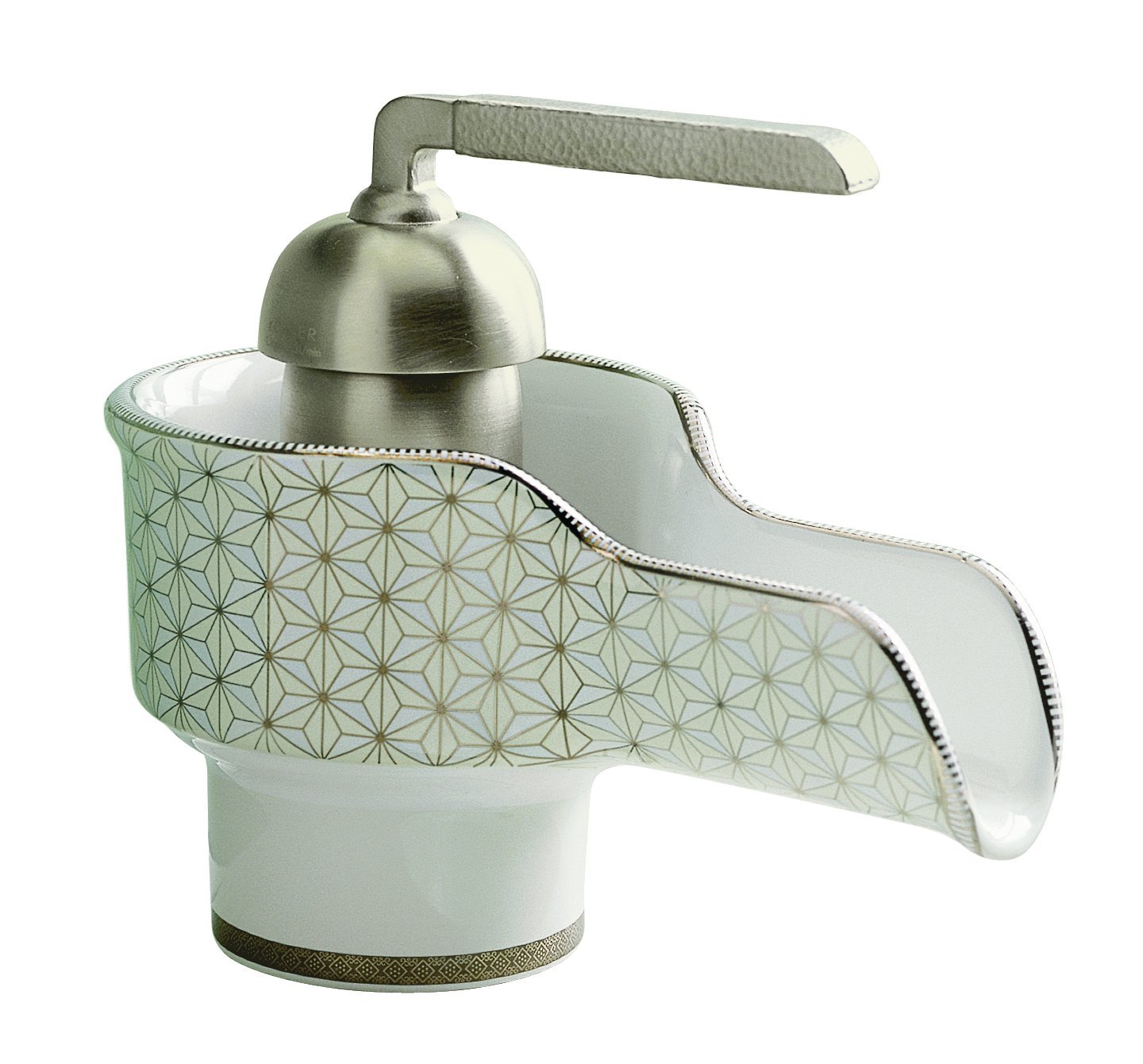 Kohler 11000-VT-0 K-11000-VT-0 Silkweave Design Deck Mount Faucet White Finish