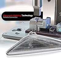 Vista 8 de 2 piezas de luces de señalización laterales intermitentes LED color ámbar para BMW Serie 3 E46 Coupé Convertible LCI 323Ci 325Ci 328Ci 330Ci