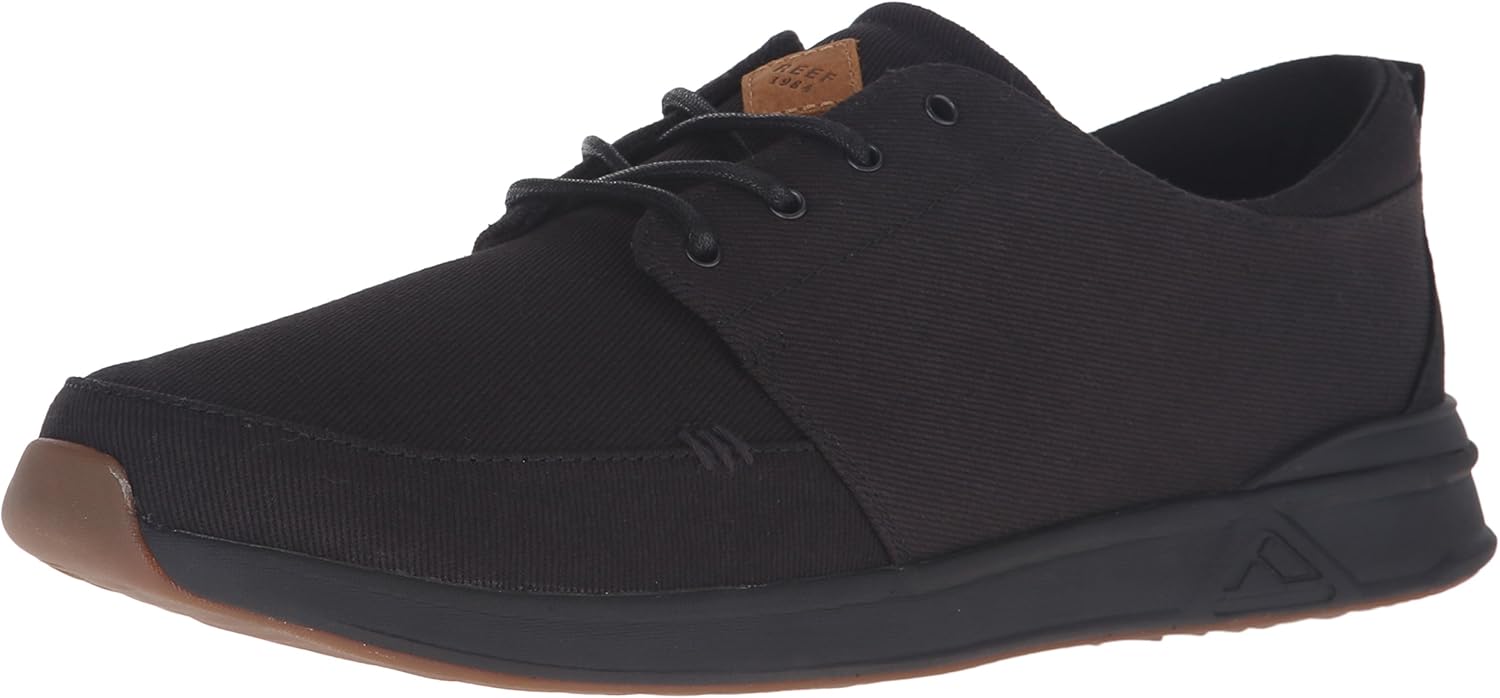 Reef Men's Rover Low Fashion Sneaker 9.5 All Black