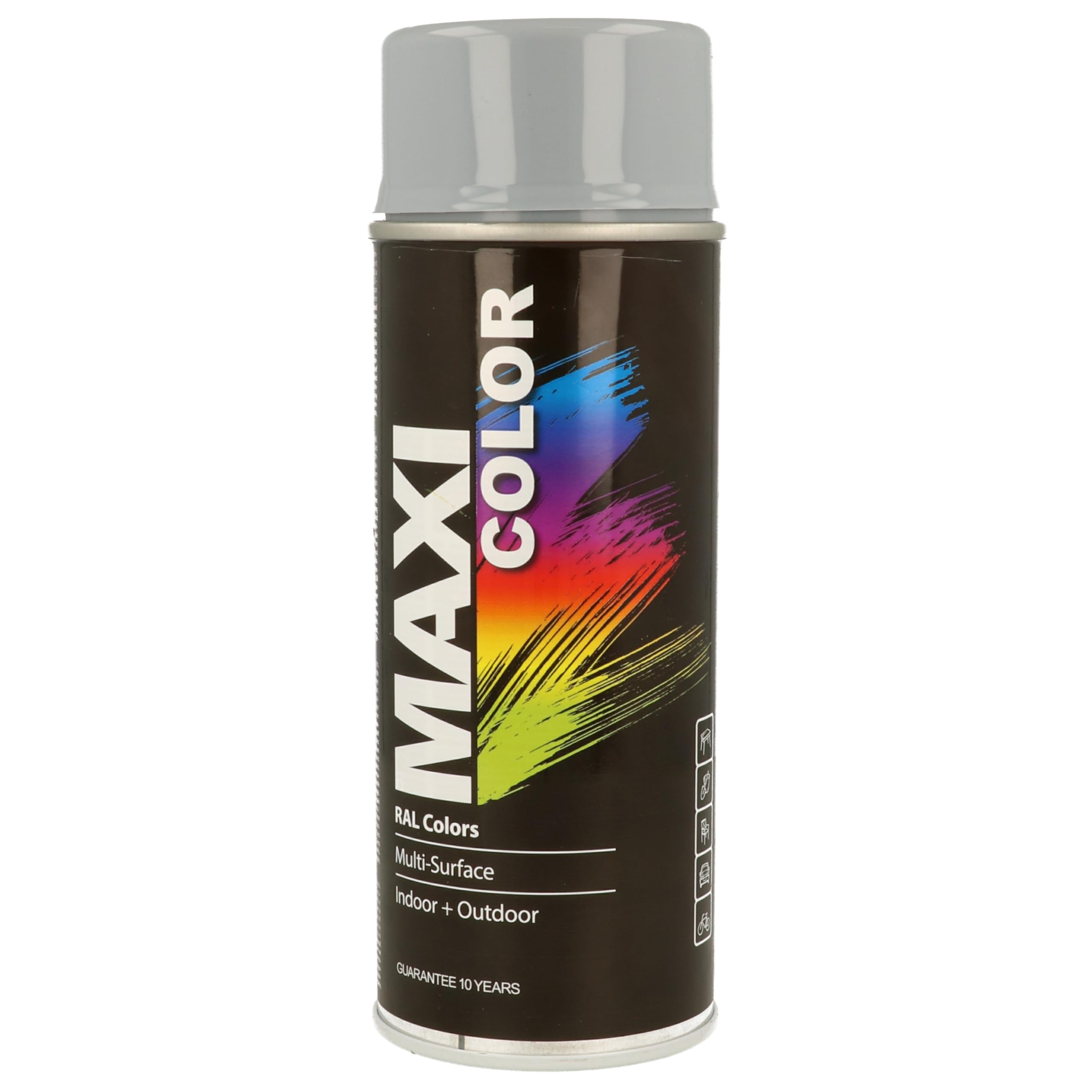 Maxicolor Silver/Grey Mx7001 Spray Gloss Ral7001 400Ml