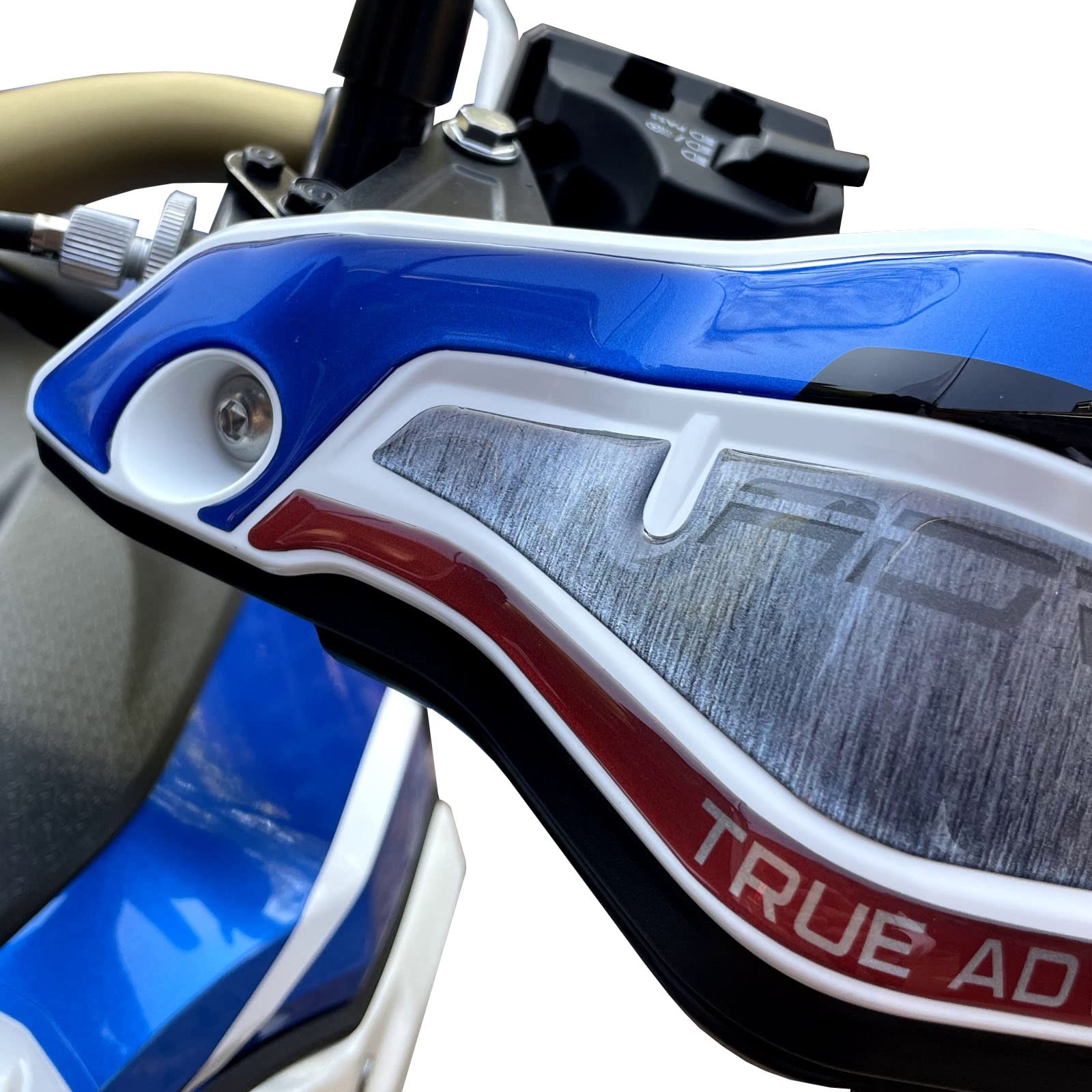 Resin Bike Adhesivos de Moto Compatibles con Honda CRF1100L Africa Twin Adventure Sports 2021. Protecciones Paramanos de Choques y Arañazos de Moto. Adhesivo 3D Resinado - Made in Italy