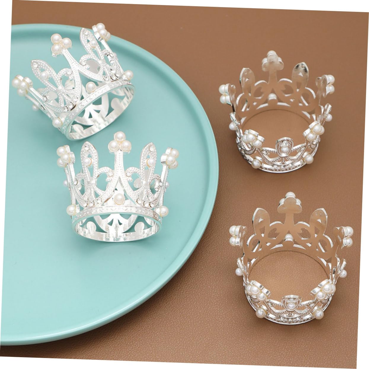 Set 12 Pezzi Legatovaglioli Corona in Lega di Zinco Argento, Anelli Portatovaglioli Leggeri e Decorativi per Feste di Compleanno e Raduni Informali