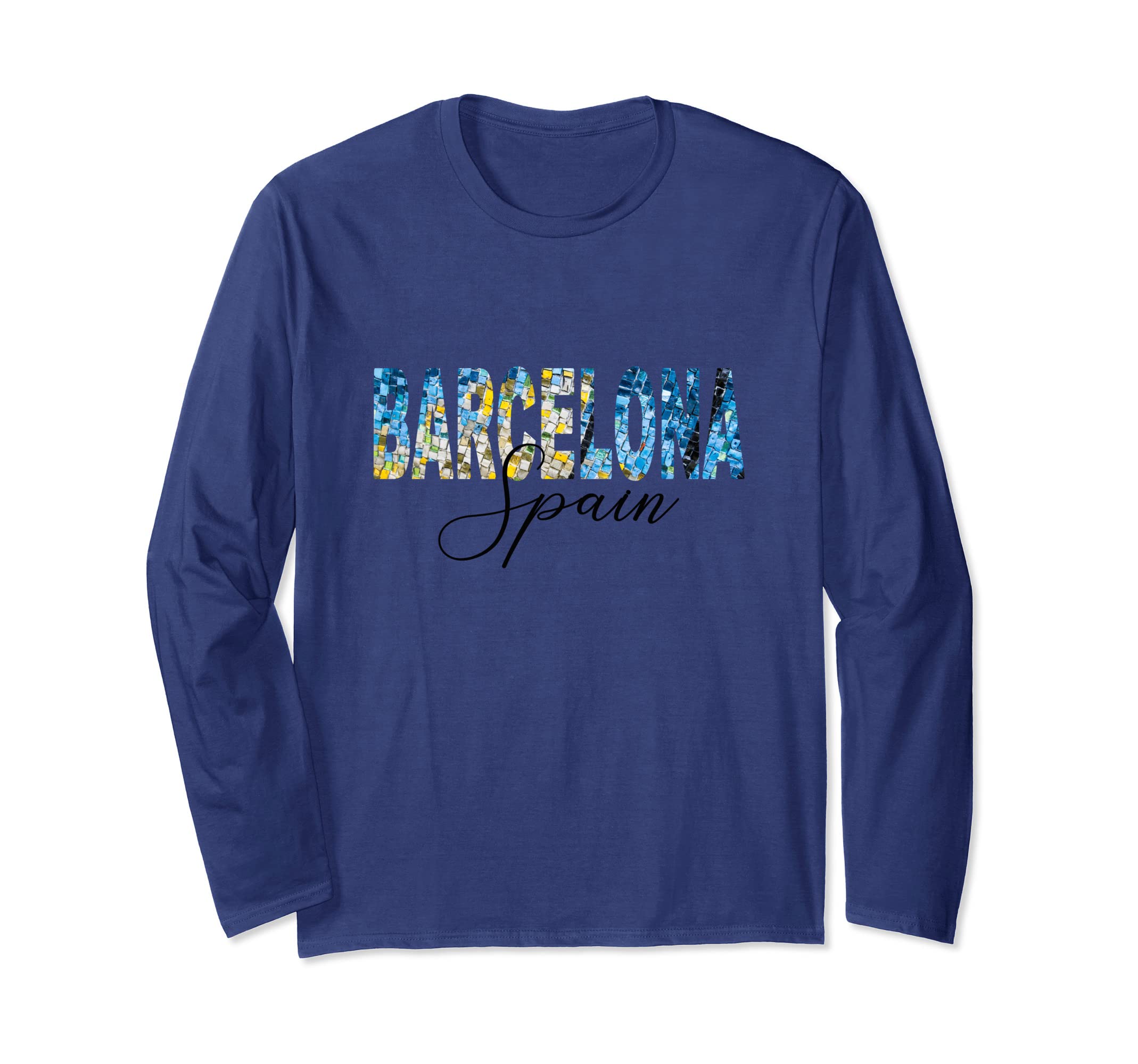 Europe City Travel WearBarcelona Spain Long Sleeve T-Shirt