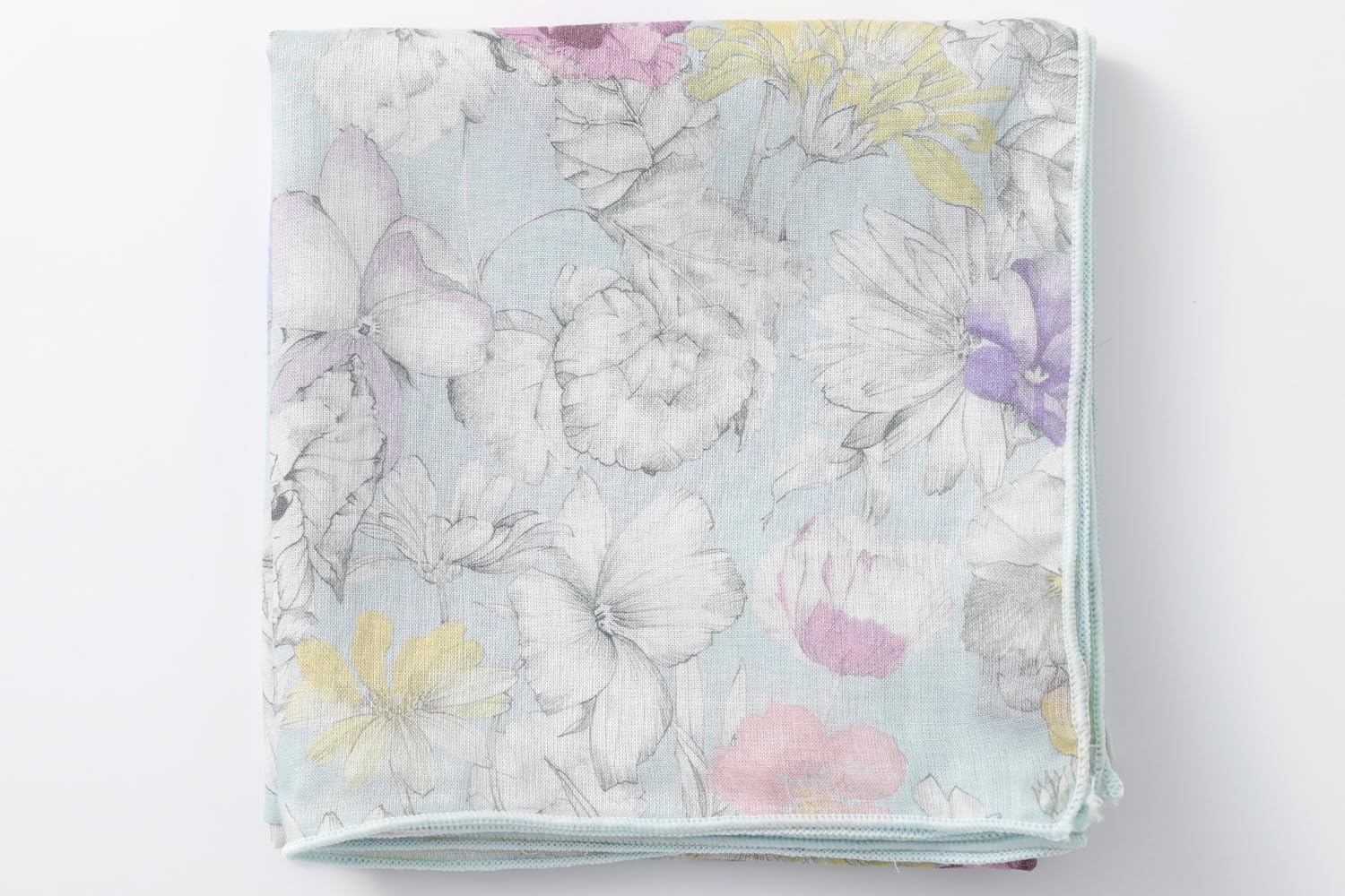 DDintex Floret London Mellow Cloth LL Rest Blue 50x50cm [Liberty Print]