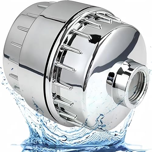 Miniatura 6 de Filtro de ducha universal de 20 etapas, reduce el cloro, el agua dura y los metales pesados, detiene la picazón en la piel y el cabello seco, se