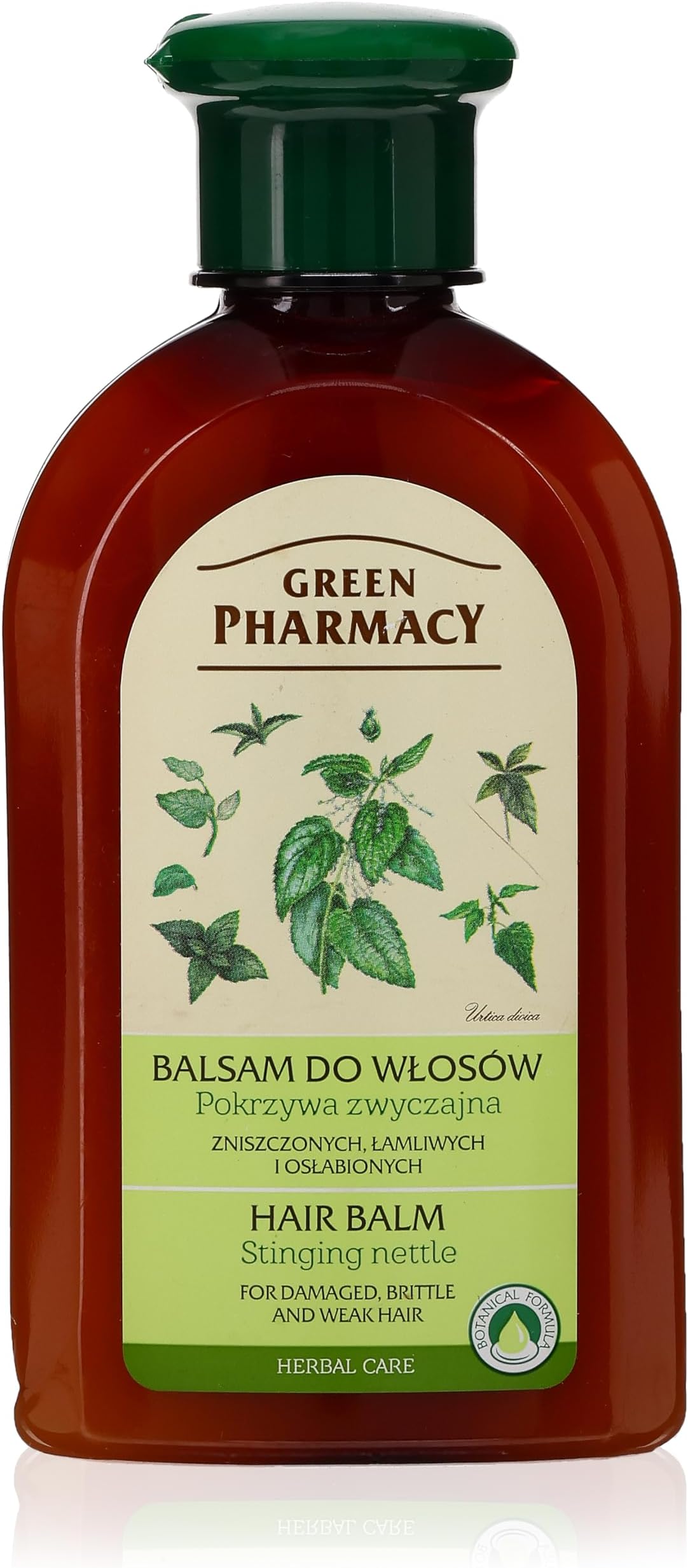 GREEN PHARMACYCosmetics Nettle Conditioning Balm For Damaged, Brittle And Weak Hair - (0% Parabens, Artificial Colouring, Sls, And Sles) - 300Ml