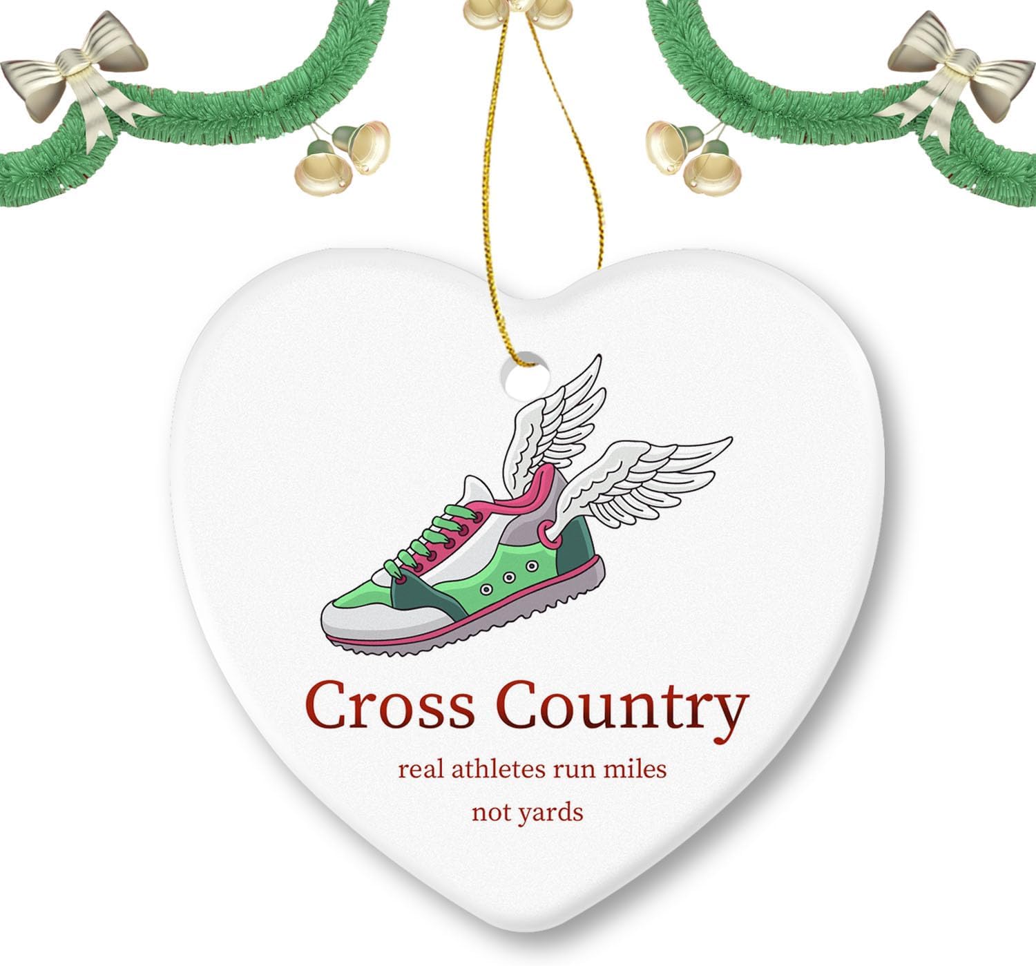Christmas Ornament Running Ornaments Runner Decorative