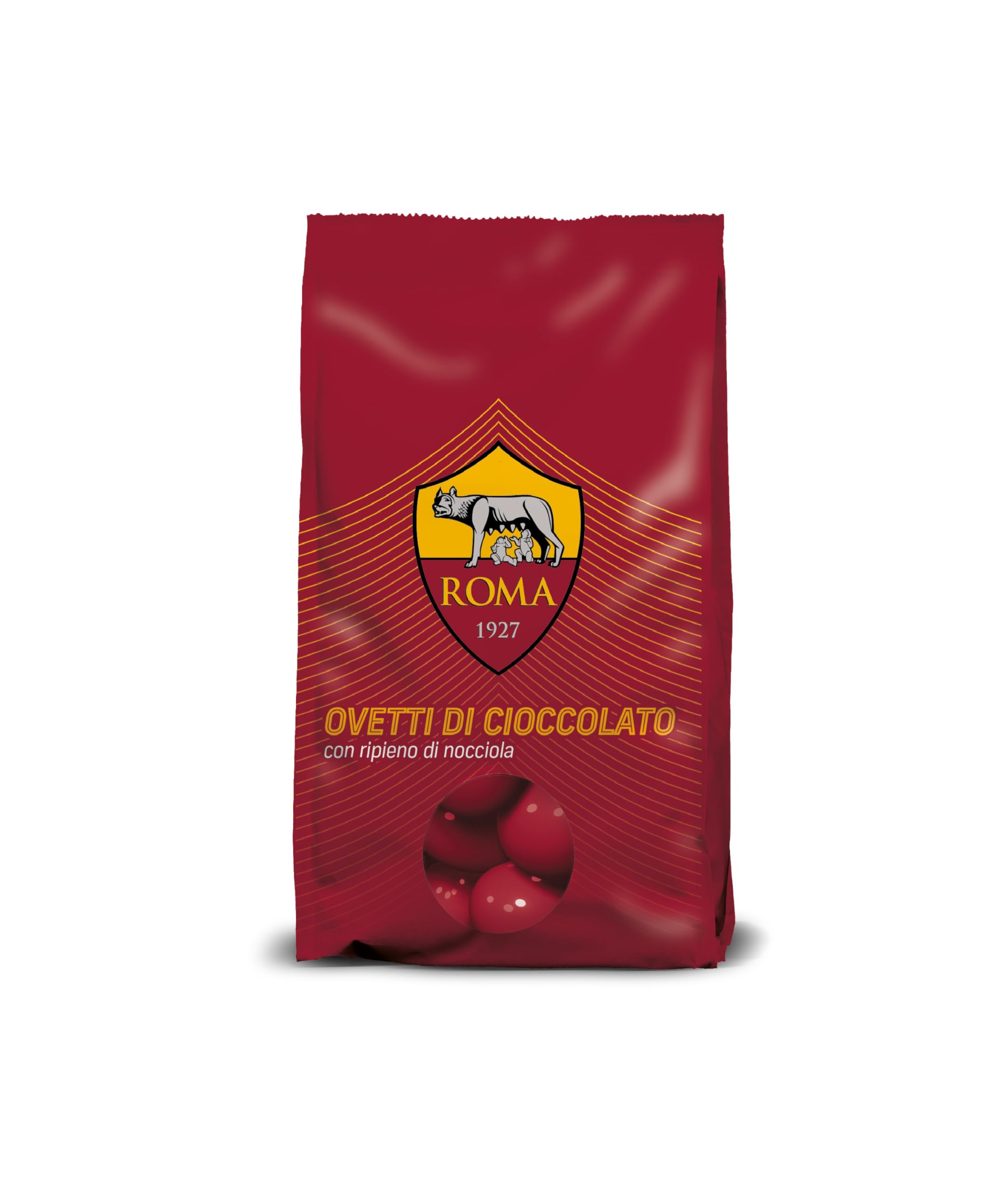 Icam AS Roma Maxi Uovo Ufficiale al Cioccolato a Latte con Sorpresa 320g