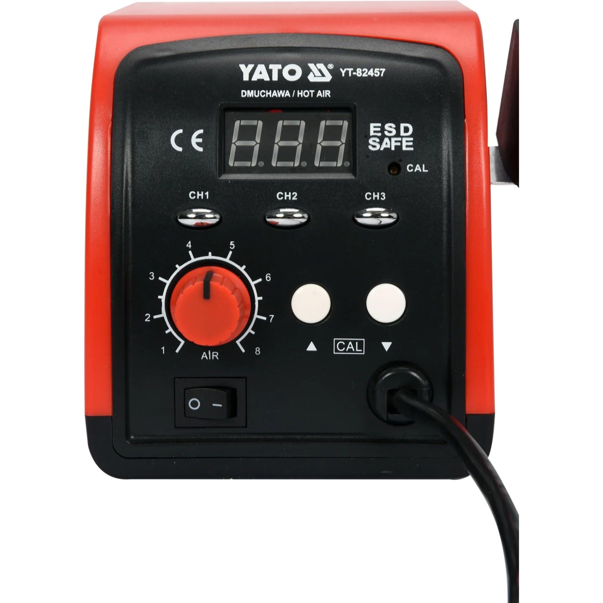 Yato STACJA LUTOWNICZA Hot Air 750W Z WYŚWIETLACZEM LED