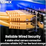 Lorex Classic 4K ADD-ON IP PoE Wired Security Bullet Camera | IP67 Weatherproof | Color Night Vision | Long-Range IR | Smart Motion Detection (Person/Vehicle) | Listen-in Audio | Black | Requires NVR | Person and Vehicle Detection, Built-in Mic, IP67