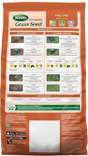 Miniatura 4 de Scotts Turf Builder semillas de follaje - mezcla para otoño