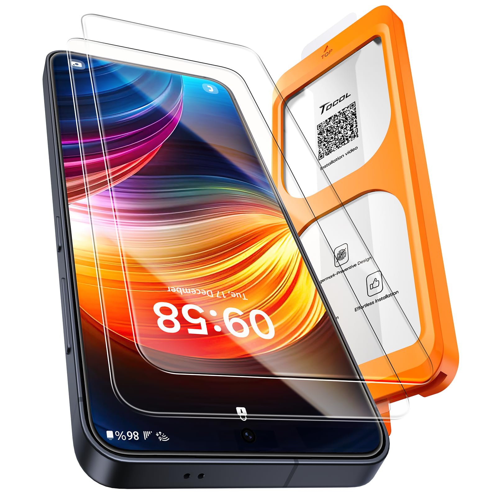 TOCOL for Samsung Galaxy S25 Screen Protector