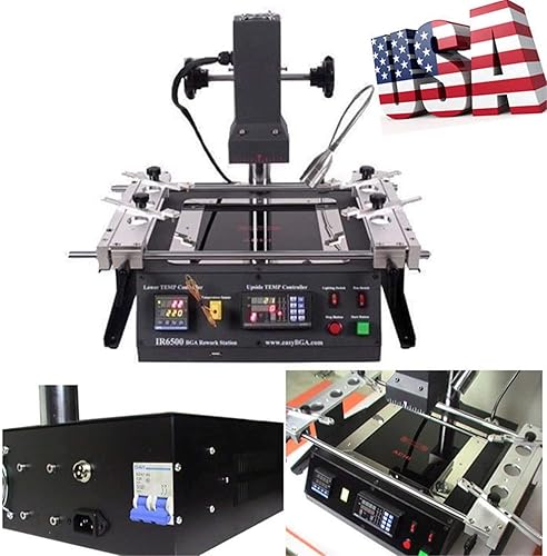 Estación de soldadura de soldadura BGA 1250W IR6500 infrarrojo BGA Rework Station Repair Heating Reball Soldadura Soldadura Soldador Fit Xbox360 PS3