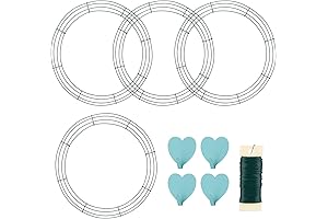 4 Pack Wire Wreath Frame 16 Inches