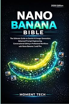 Nano Banana Bible The Ultimate Guide to Gemini AI Image Generation, Advanced Prompt Engineering, Conversational Editing & Professional Workflows with Nano Banana 2 and Pro