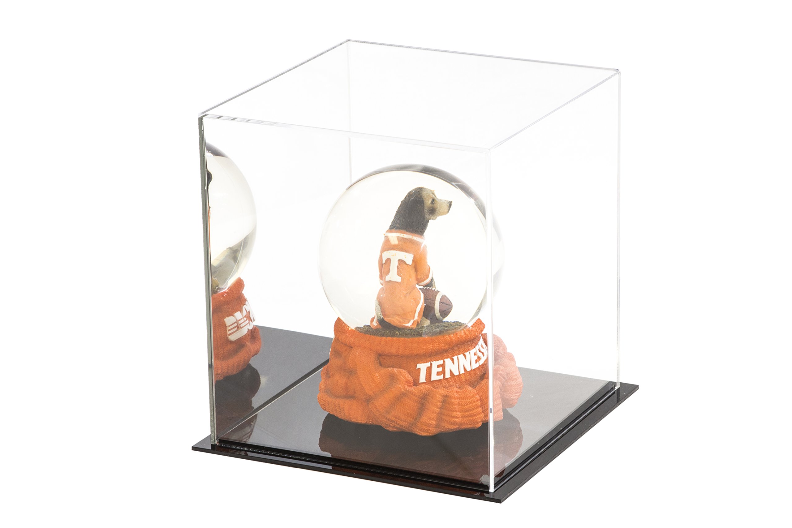 Better Display Cases Caso de visualización versátil acrílico con Espejo - Pequeño Caja Rectangular 19,69 cm x 19,69 cm x 21,59 cm (A015-MDS) 7,75" x 7,75" x 8,5" Espejo