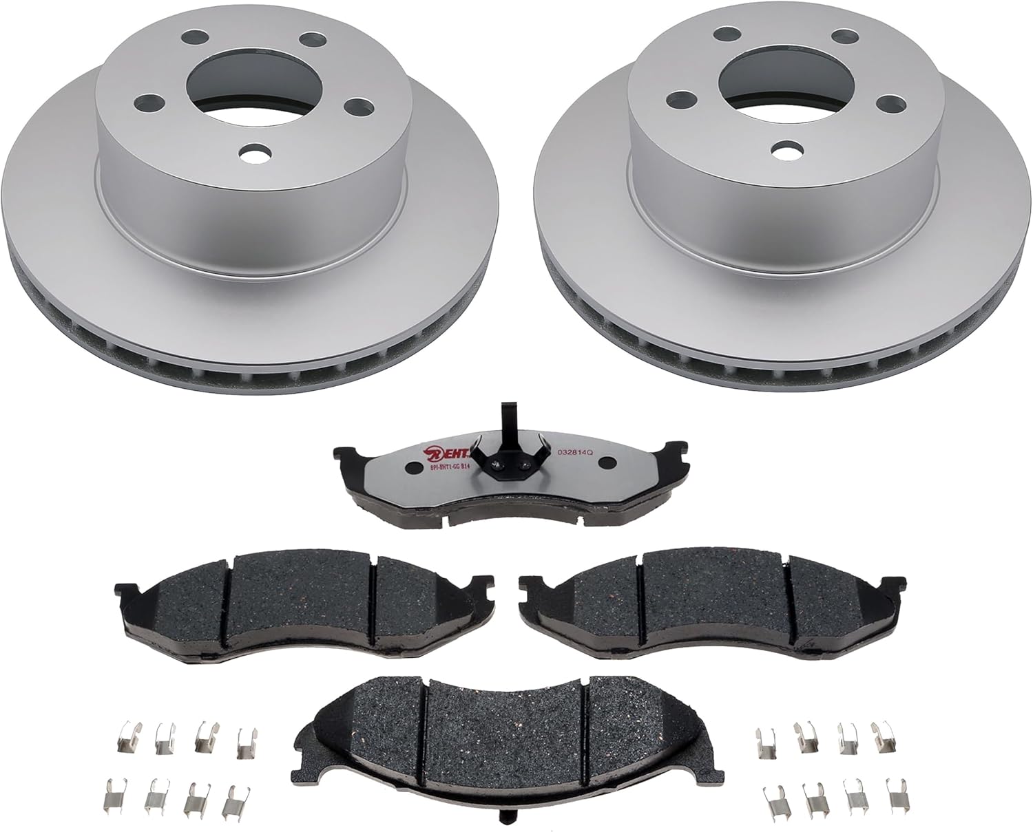 Raybestos Element3 Front Brake Pads & Rotors Kit - For 2011-2019 Chevy Silverado/GMC Sierra 2500HD/3500HD, 13.97" Rotors