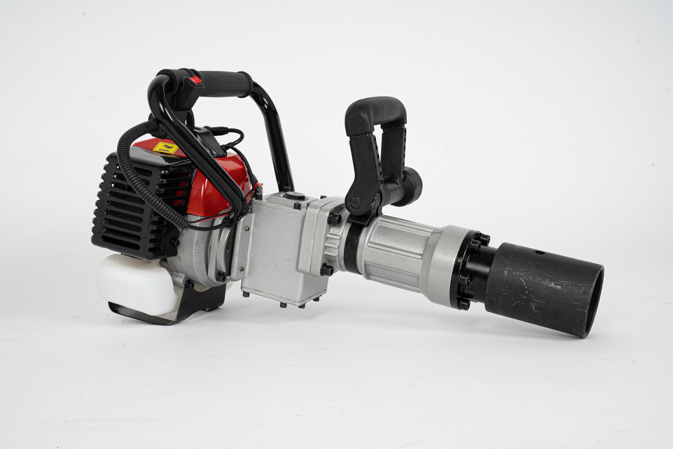 Battipalo Pile Driver Benzina,2 tempi, 32,6cc Battipali a Scoppio mit 2x Ram Hole Adapter Piantapali a Benzina per Pali di Recinzione per Fattoria, Recinzione Cortile
